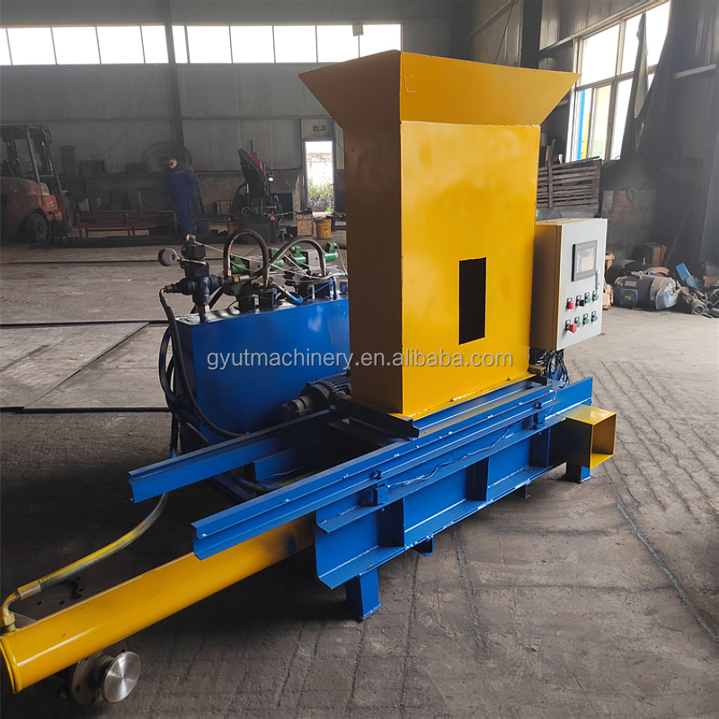 Industrial Animal Bedding Baler Wood Sawdust Bagging Press Machine for Pet Supplies