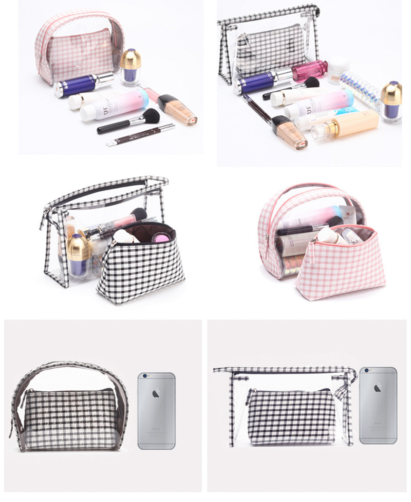 Designer PVC Waterproof Travelling Multi-Functional Makeup Bag