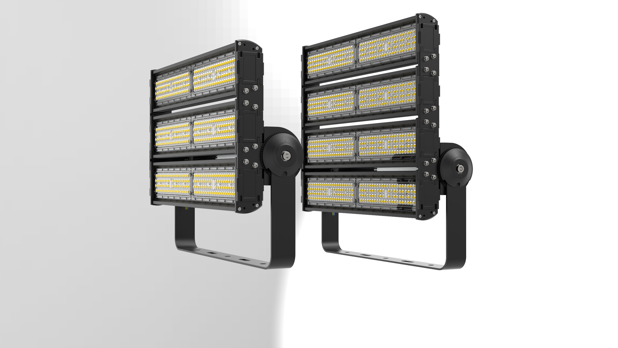 250 Watt Outdoor LED Floodlights 150lm/W LED Stadium Lights IP65