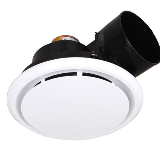 Customized Louvers Round Ceiling Exhaust Silent Ventilation Fans for Wall Fan Mounting