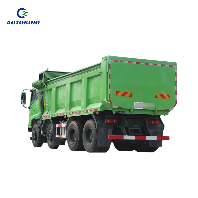 Urban Construction Slag Dongfeng 8x4 Dump Truck With 351hp 450hp Diesel Engine