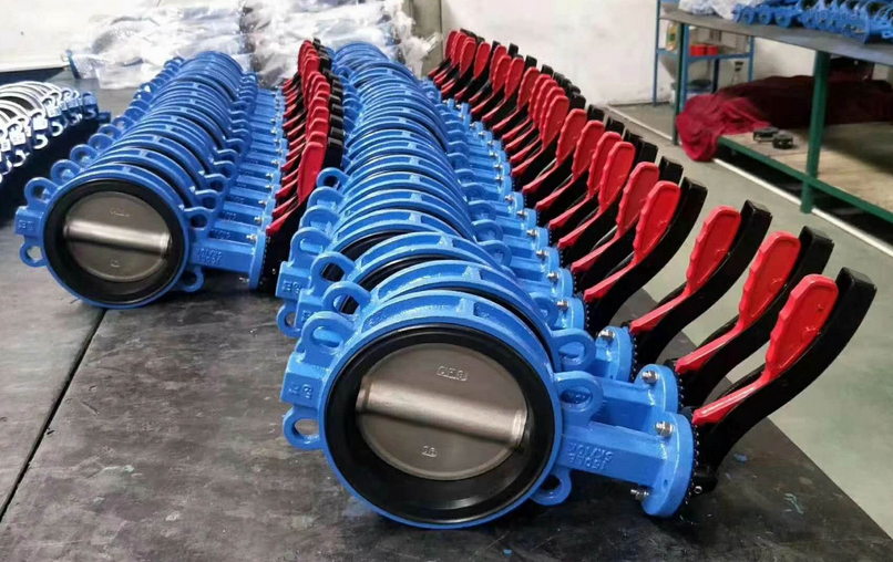 EPDM PTFE Seal Material Pneumatic Butterfly Valve for Food Sanitary Grade Ventilation