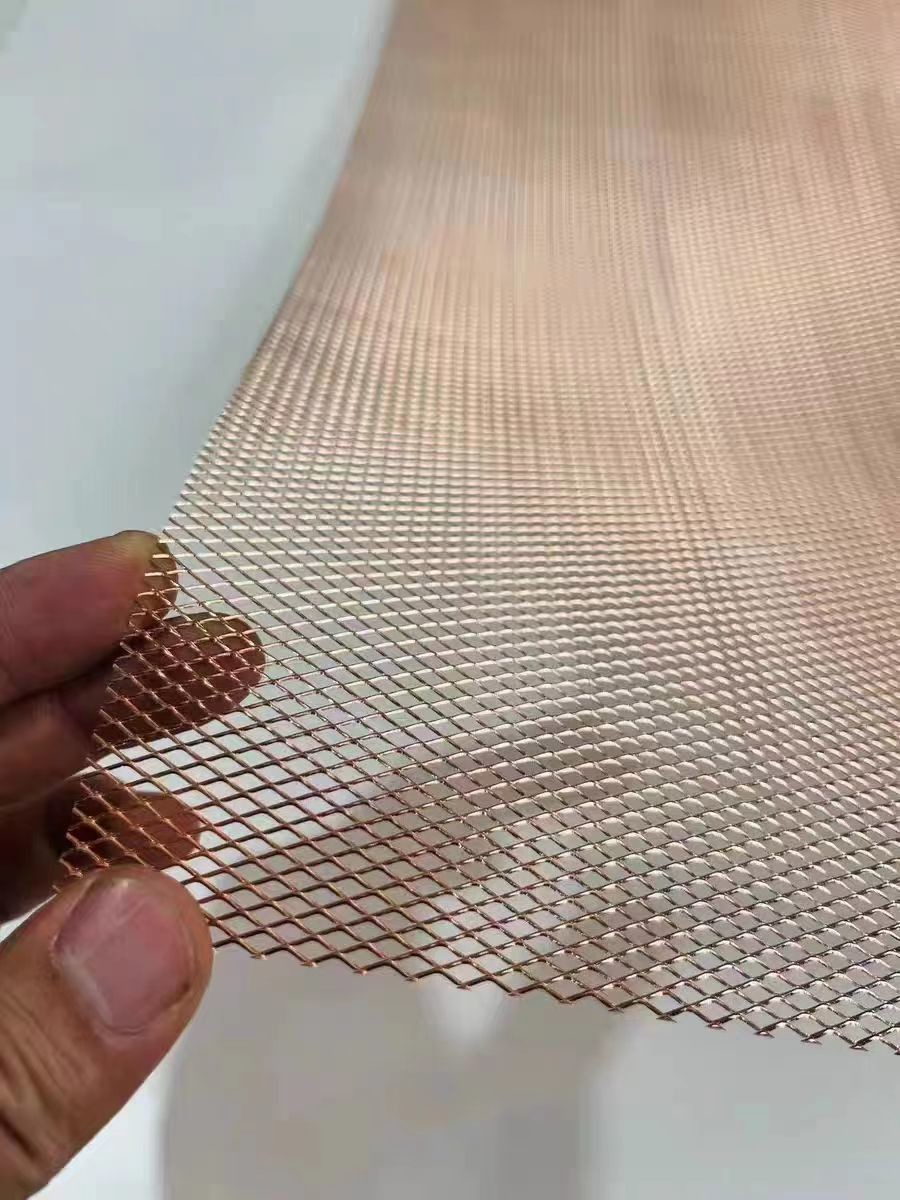 Micro Expanded Copper Mesh For Aircraft Lightning Defense