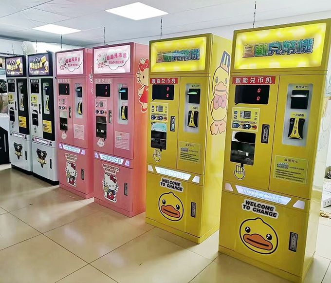 Factory Wholesale Coin Changer For Sale Atm Coin Bank Token Dispenser Coin Exchange Machine For Sale