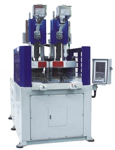 PP Dual Color Knife Handle Vertical Plastic Injection Molding Machine JTT-550 2V-3R