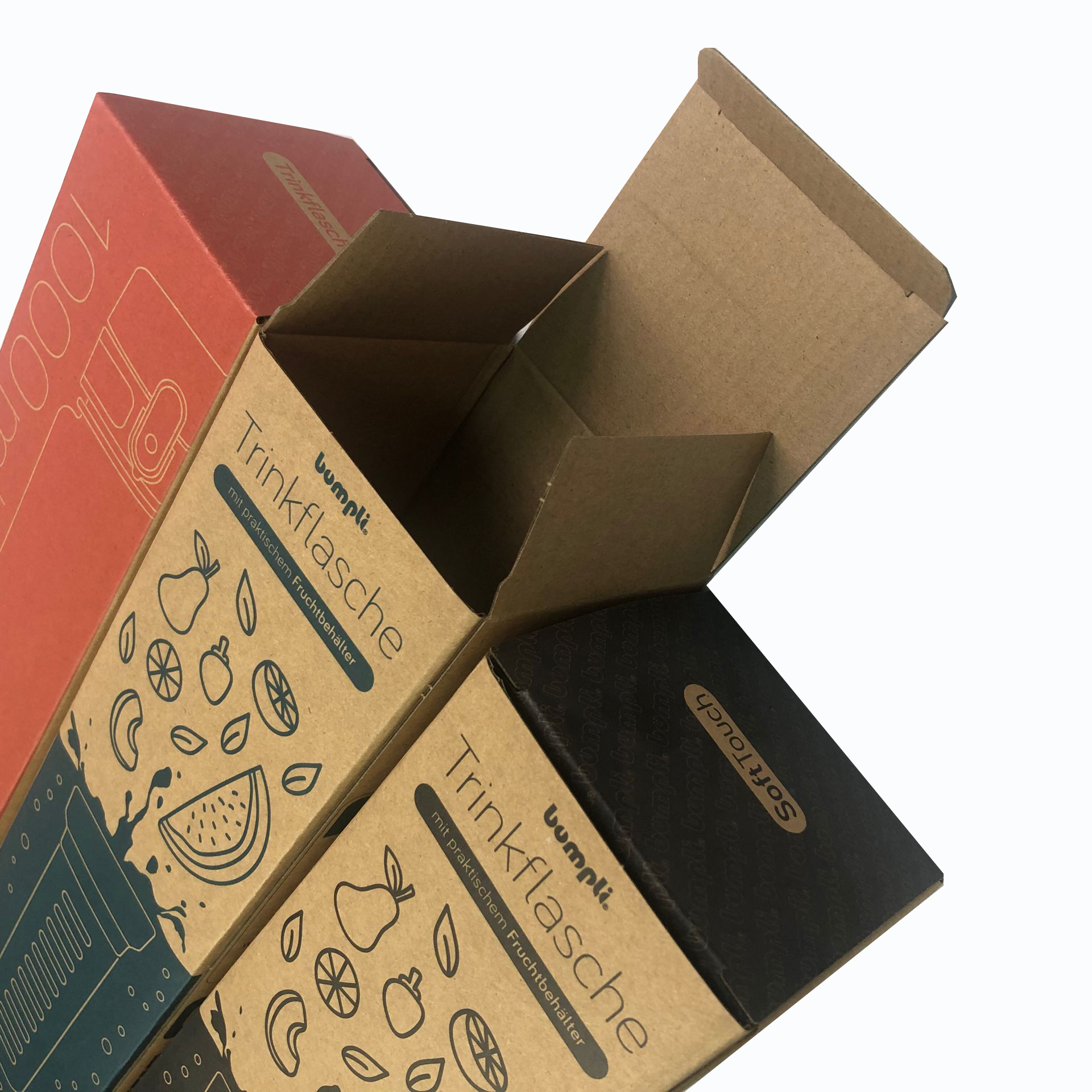 32oz 40oz 50oz Tumbler Packaging Boxes Custom Reverse Tuck End Boxes