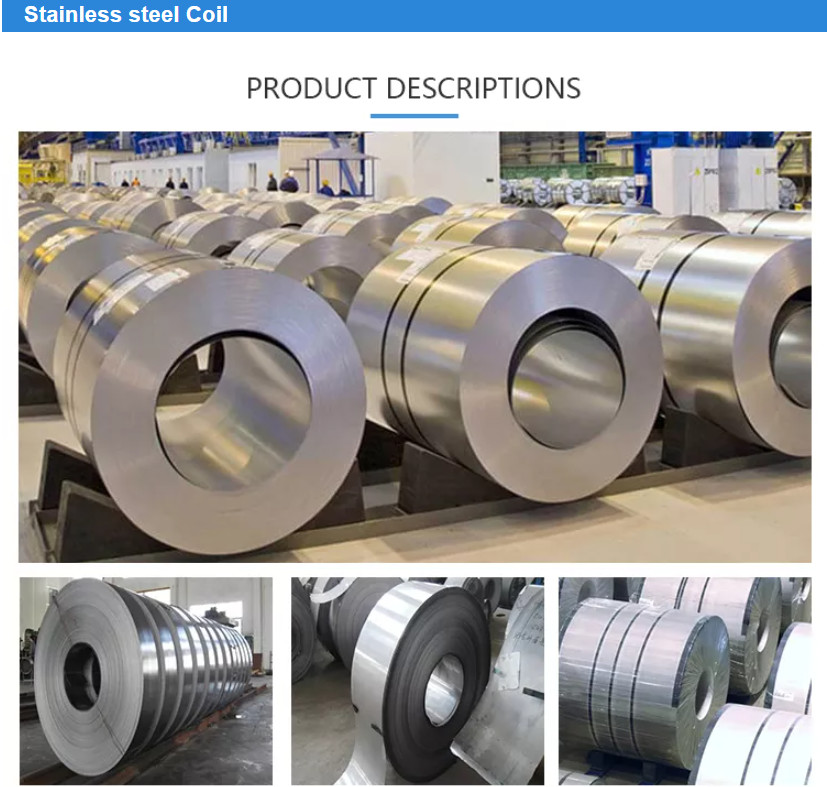 ISO SS316 SS410 BA Finish Stainless Steel Coil 3mm Heat Resistant