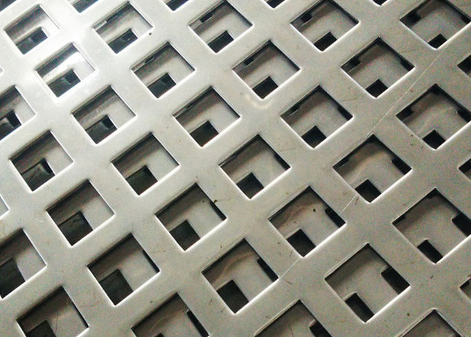 2mm Punched Aluminum Sheet With 2mm Hole For Ventilation