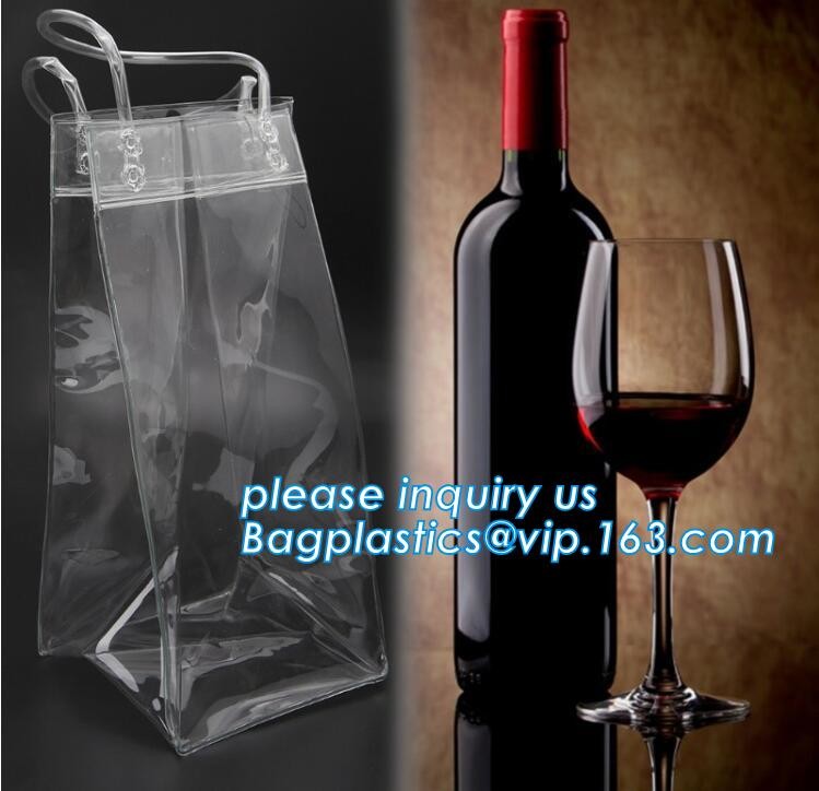 Zip lockk bottom leakproof reusable wine bottle protector 3 pack bubble travel protective bag,USA Amazon WineSkin Protecto