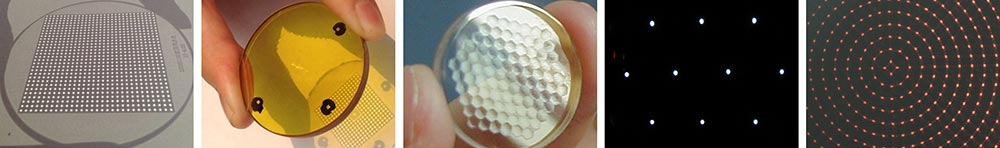 SGD Series Optics & Crystals Micro-Nano Optics Microlens Array Phase Plate DOE