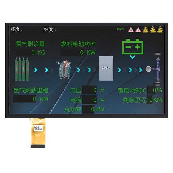 OCA Capacitive PCAP 13.3-Inch TFT LCD Module HD 1920x1080 Dot EDP 30 Pin Interface