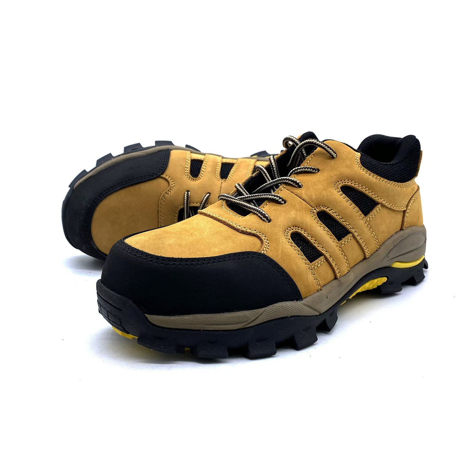 Hiking Working Shoes Outdoor Sports Footwear with Steel Toe Anti-Puncture