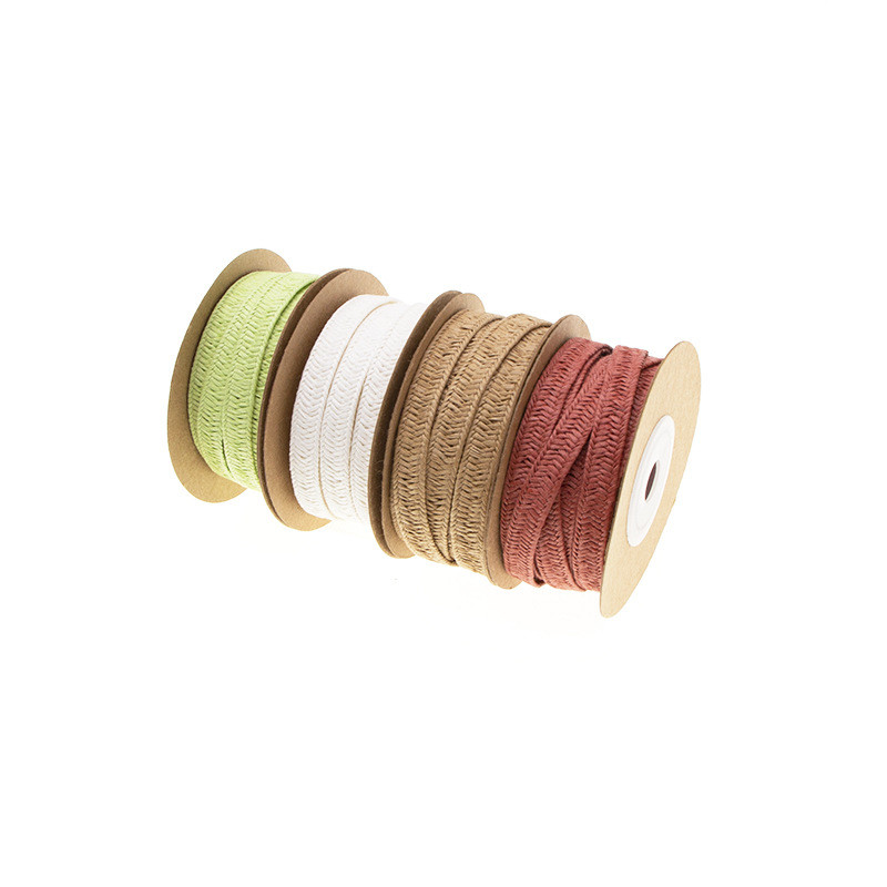 Red 10mm Brown Twisted Paper Cord 5m Green Twisted Paper String