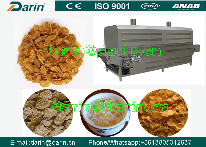 Continuous , automatic Corn Flakes Processing Line , bulking machine
