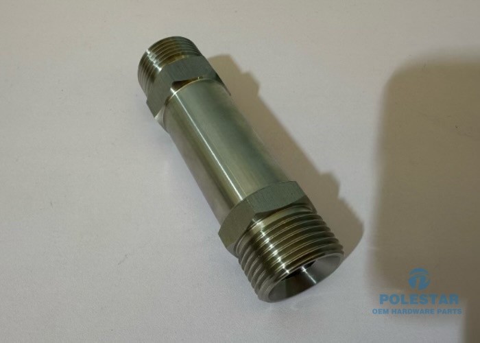 5 Axis Brass Cnc Machining Parts Heat Resistance Nickel Plated