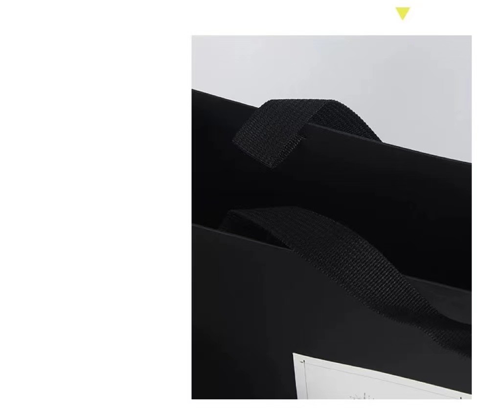 OEM Black White Apparel Paper Bag Clothing Marble Paper Gift Bags