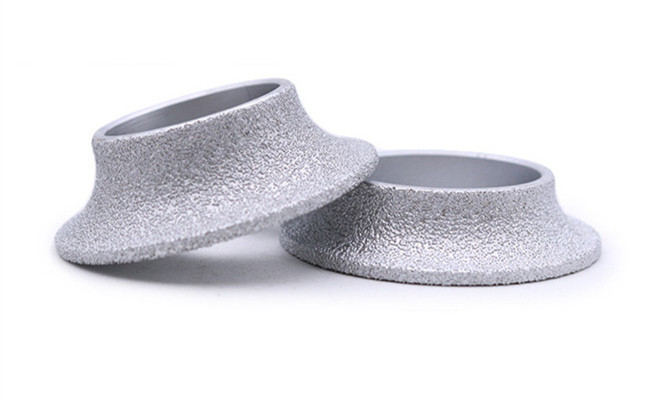 Silver Profile Diamond Grinding Wheel For Angle Grinder 75mm