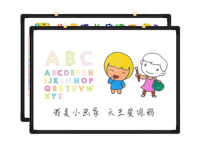 Single Side Magnetic White Board / Students Magnetic Write And Wipe Board