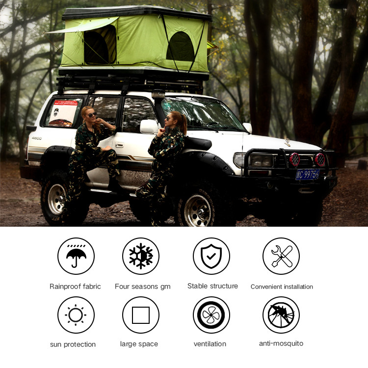 4x4 4Wd Automatic Pop-Up Open Car Roof Tent