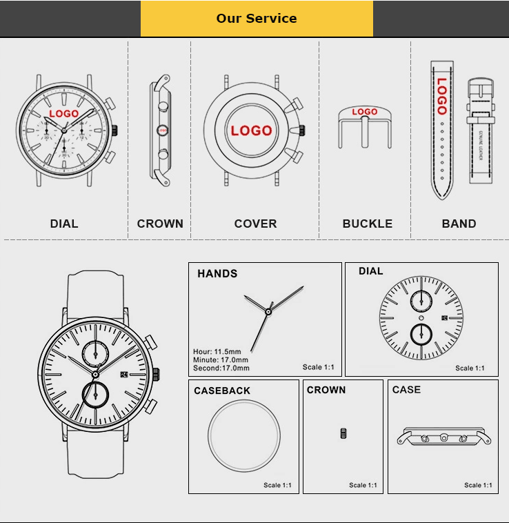 Luminous Luxury Mechanical Watches Modern Ladies Mechanical Watch