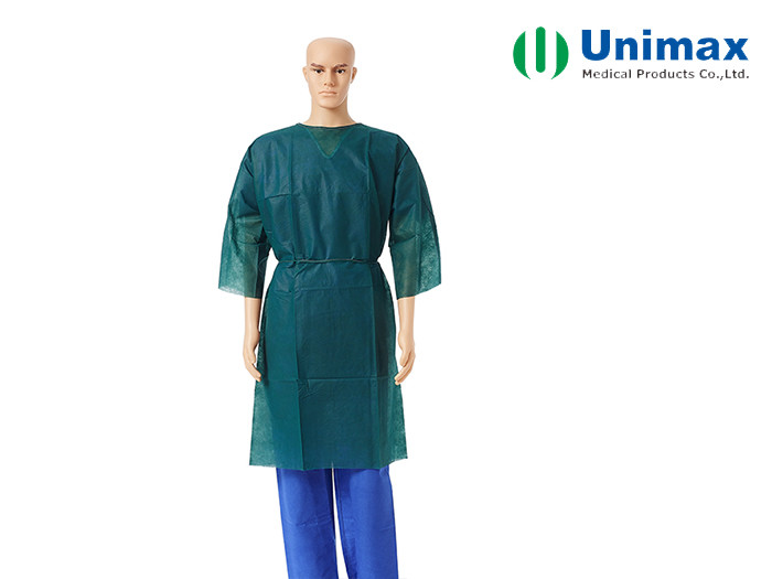 16gsm-45gsm SMS Disposable Isolation Gowns Inspection Rooms Use