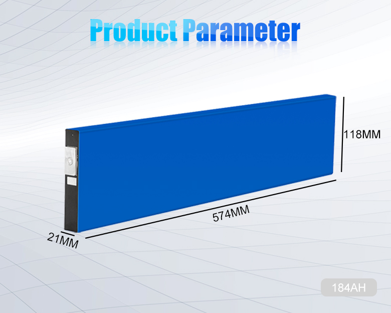 3.2V 184Ah Rechargeable LifePo4 Battery Cell For Blade Battery