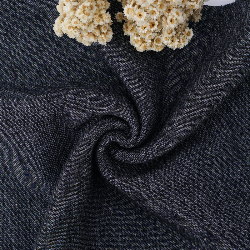 Simple, Wear-Resistant And Comfortable Skin-Friendly Solid Knit Fabric For T-Shirt