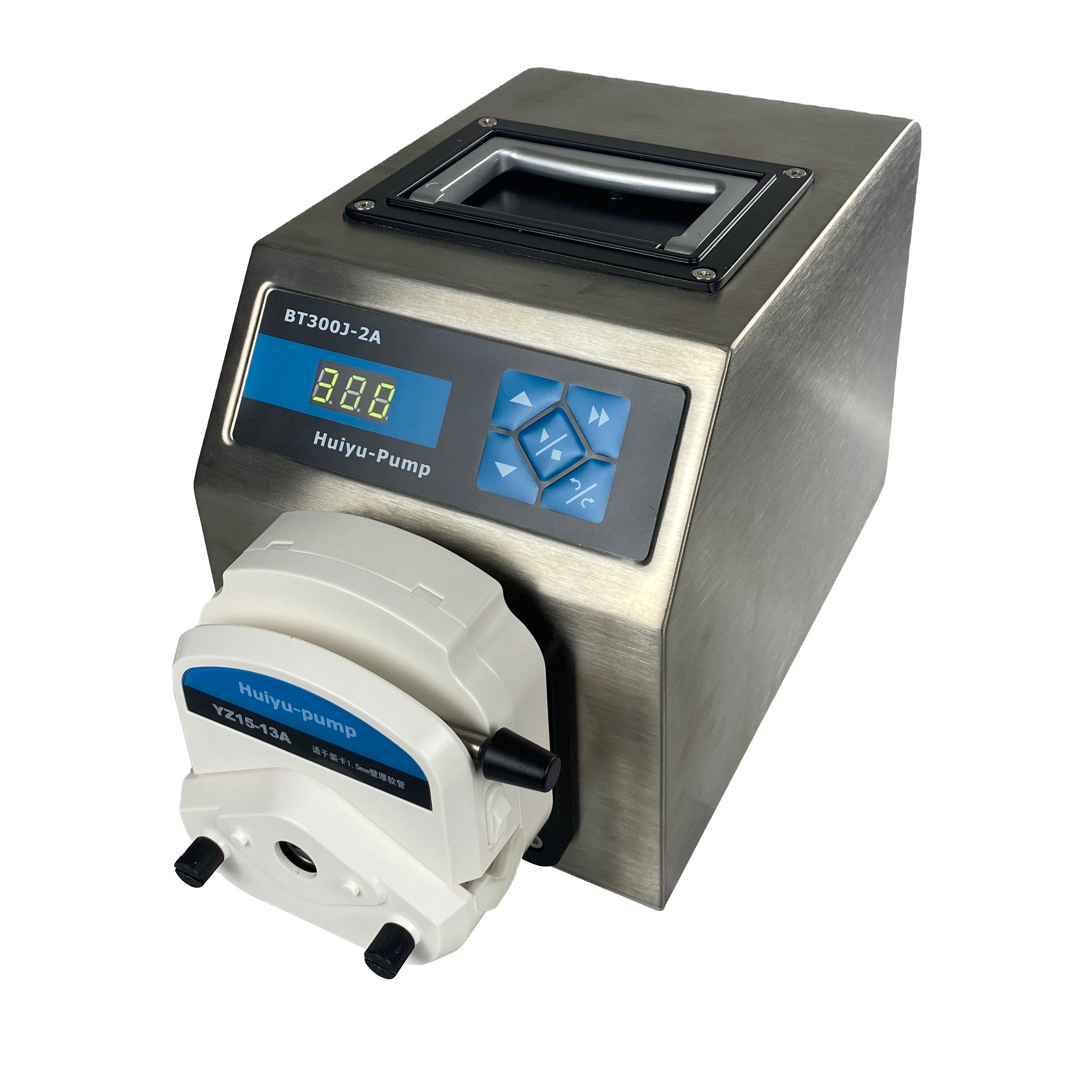 RS485 IP55 Metal Housing Peristaltic Liquid Pump With Silicone Tubing