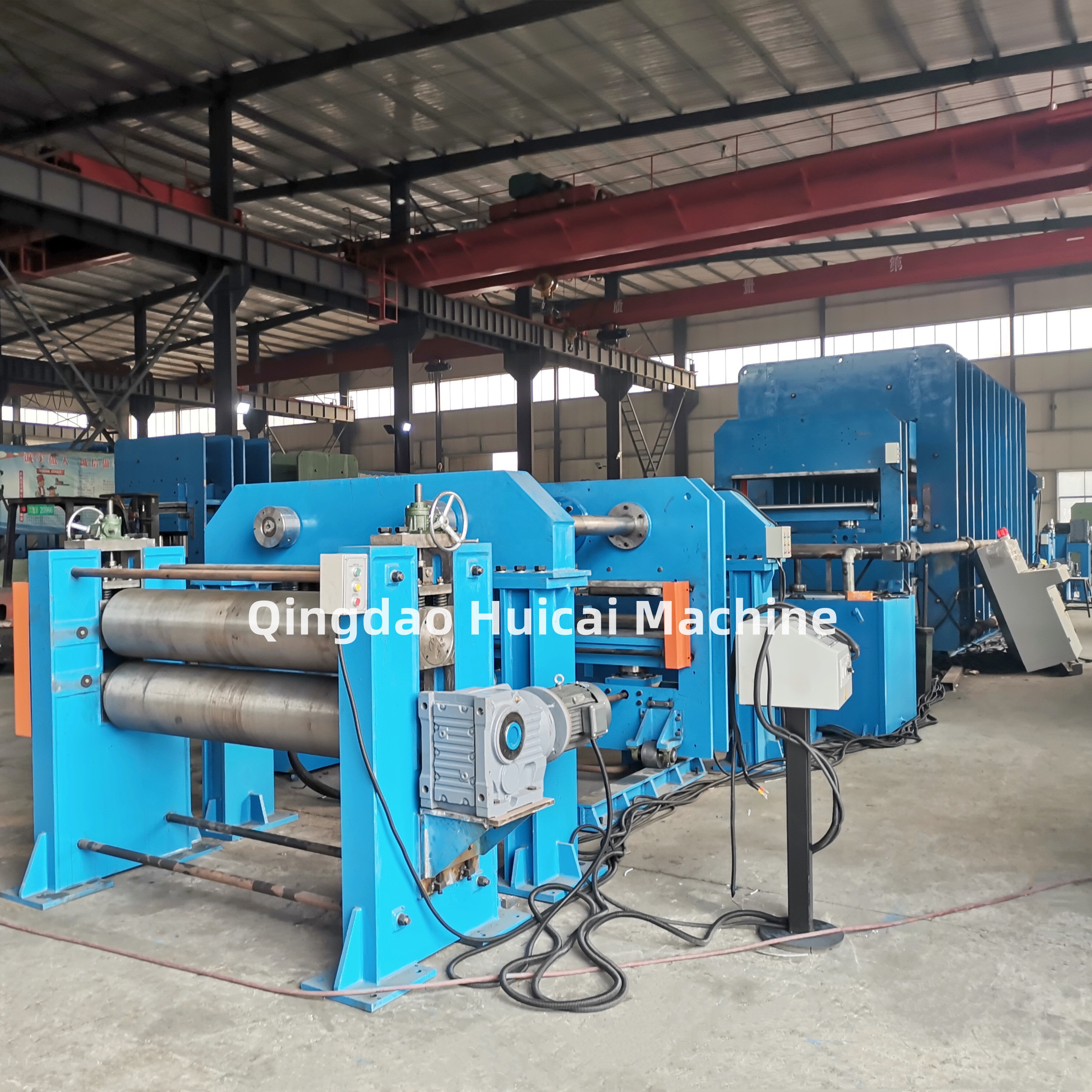 Powerful 380V Rubber Belt Hydraulic Press for Vulcanizing Rubber Products