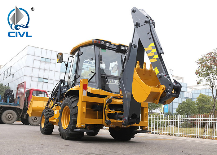 82kw Backhoe Loader With Loader And Excavator H-Type Outriggers