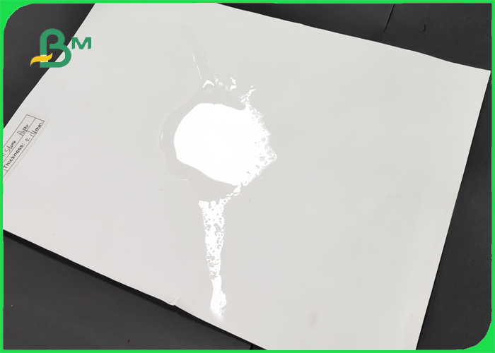 250um 350um Uncoated Waterproof Stone Paper Eco - friendly SP SCB For Name Card