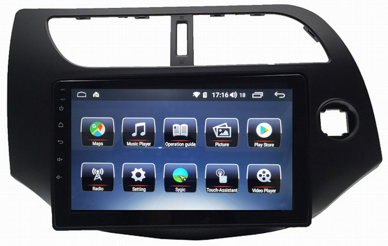 Ouchuangbo GPS navigation audio radio for Great Wall C20 support BT MP3 mirror link android 8.1 OS 4+64