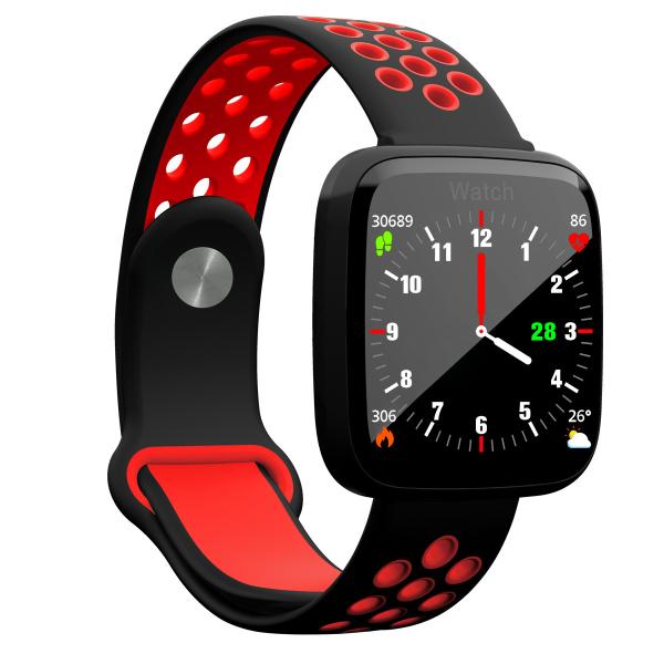 IP67 TPU Silicone Strap Smart Watch 170 MAh Health Sleep Monitoring Smartwatch
