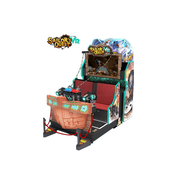 Unis 2P Sailor 'S Quest VR Interactive Video Game Machine 9d Vr Theater