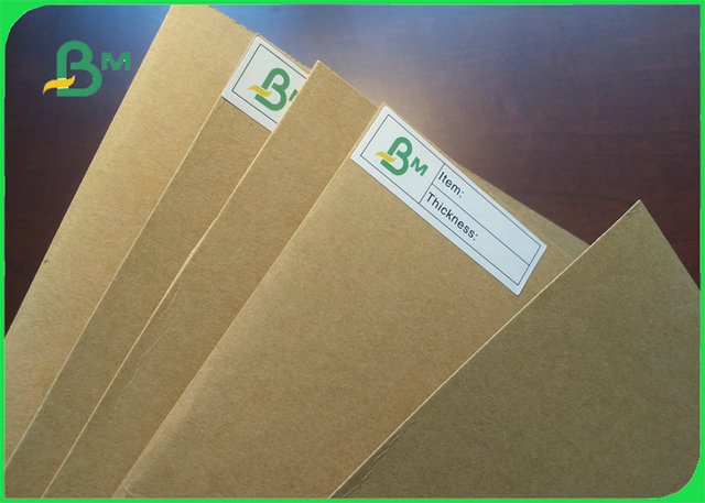 400gsm 450gsm 100% Virgin Solid Board Strong Brown Kraft paper For Hangbags
