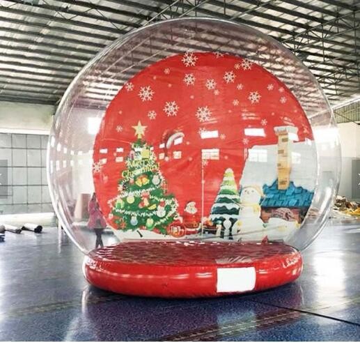 Snow Globe / Crystal Ball Inflatable Bubble Tent For Christmas Activities Inflatable Party Tent