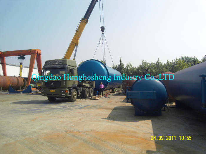 Automatic Cold Tire Refinery Vulcanization Autoclave Tank For Rubber Shoes Hose