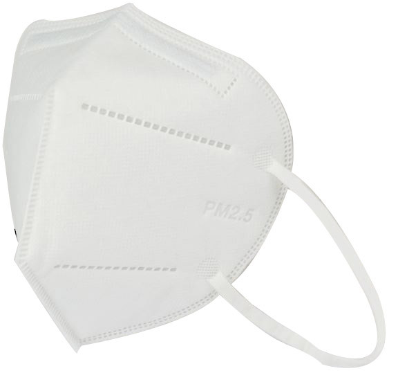 Vertical Fold Flat Folding FFP2 Mask Non Woven Fabric Anti-Dust Disposable Mask