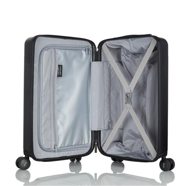 Aluminum Telescopic Rod Handle Hand Carry Green Cabin Spinner Suitcase With Fingerprint TSA Lock for Business Travel