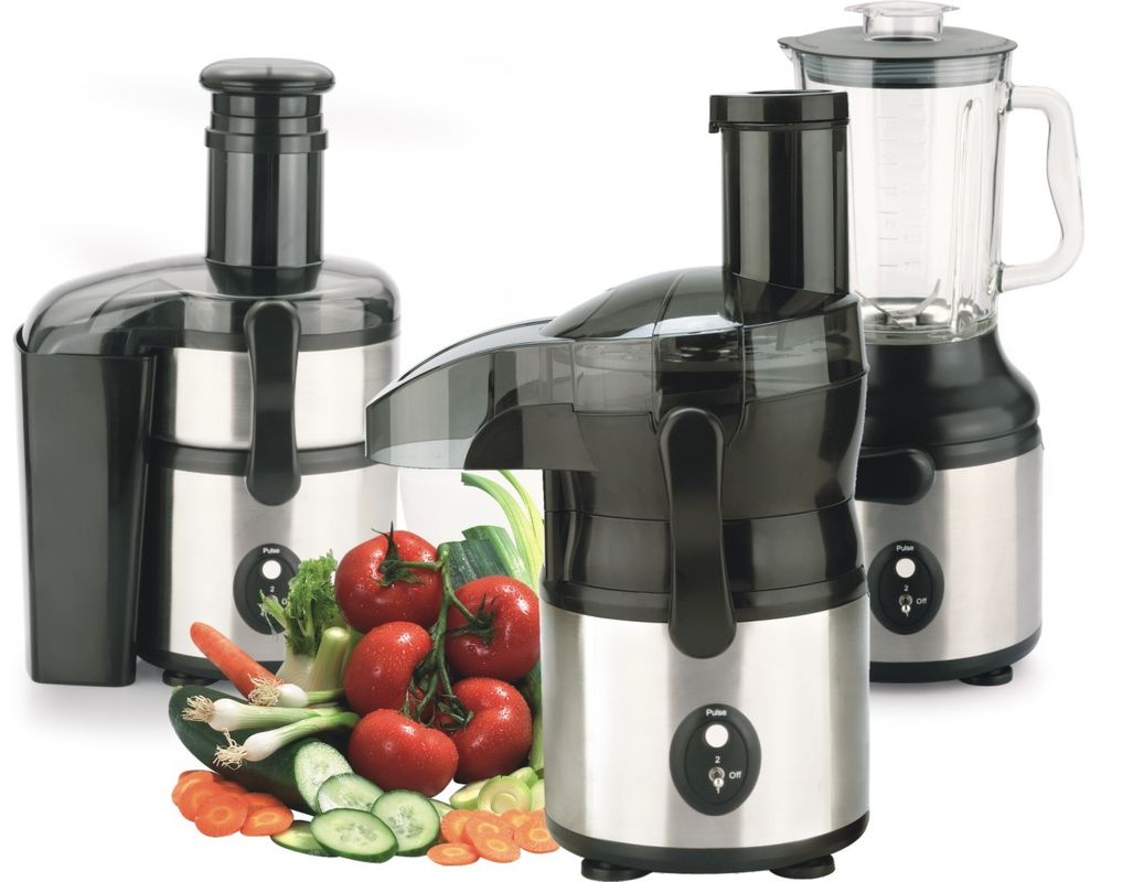 KP60SB Stainless-Steel Electric Juice Extractor Power Juicer