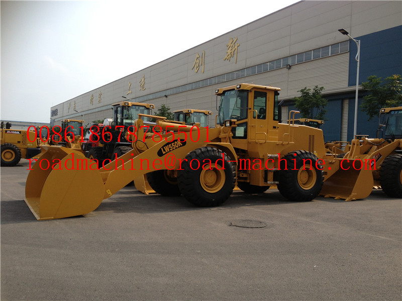 Strong Frame Small Wheel Loader Operating Weight 10T With FOPS Cabin