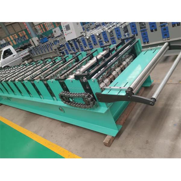 High Speed Steel Floor Deck Machine 0.8-1.5mm Thickness Customized Shape