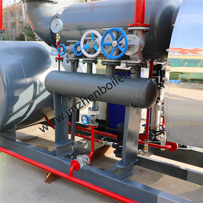 1200 Kg 1.2Ton Natural Gas Fired Horizontal Steam Boilers For Food Sterilization sterilizer