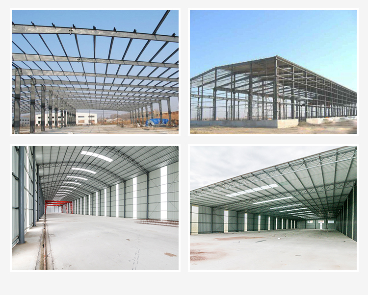 Zontop heavy prefabricated Steel Structure For Petrol Station Canopies Gas Station Construction