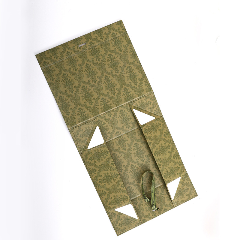 Magnetic Lid Foldable Box Cardboard Paperboard Carton Packaging ODM