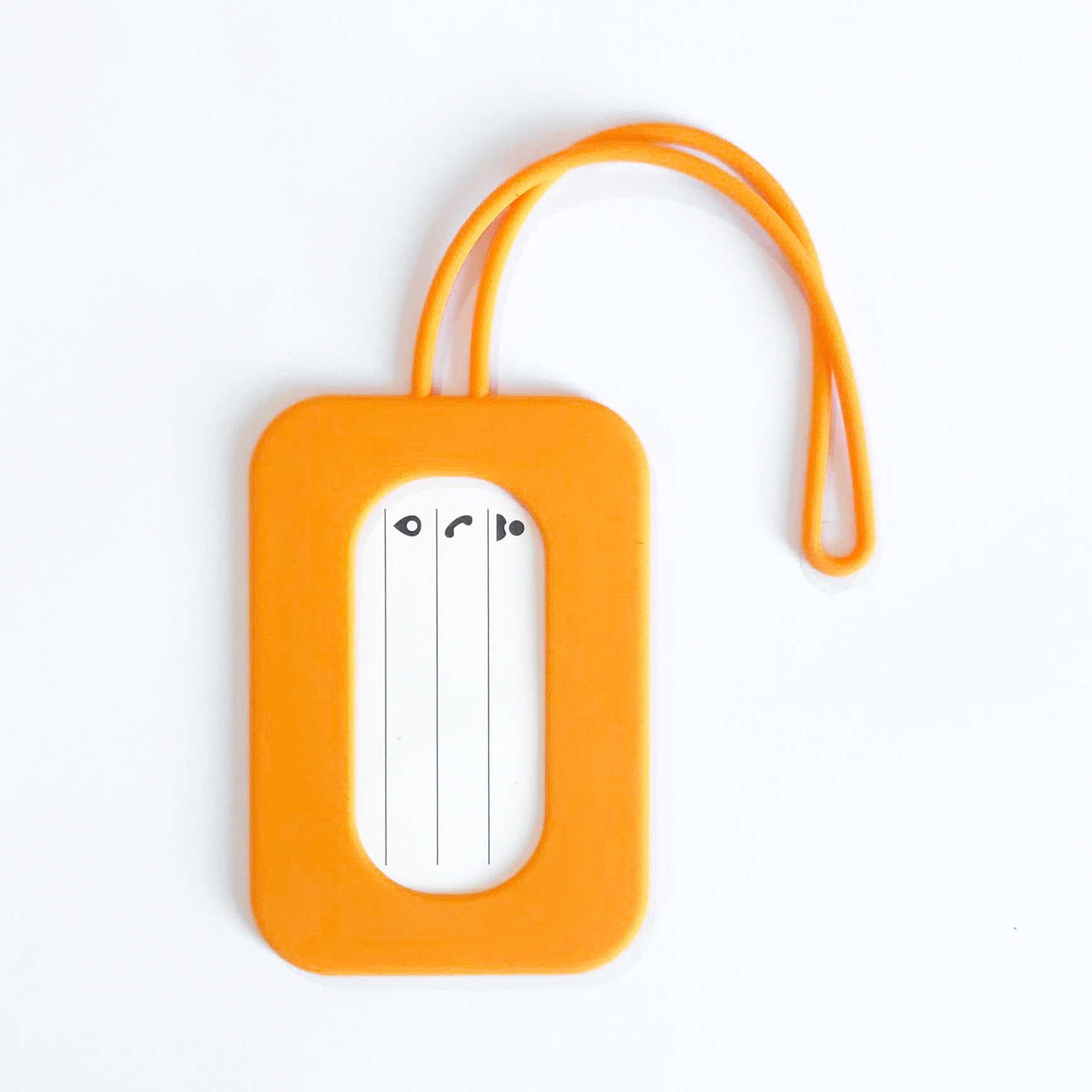 Cartoon Baggage Suitcase Labels Colorful Silicone Name ID Card For Creative Travelers
