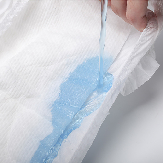 Hydrophilic Spunbond Disposable Diaper Pant Small Size Wetness Indicators