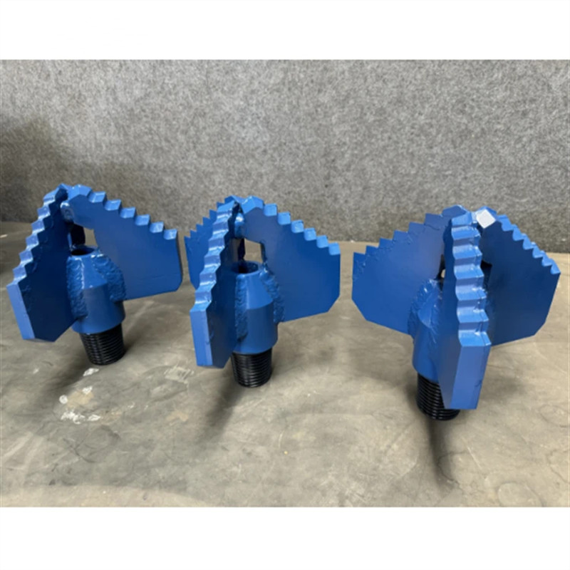 152mm 6" 3 Wings Step Drag Bit For Water Well Drilling