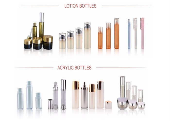 8pcs PET Plastic Travel Bottle Kit , Pump Sprayer 80ml Cosmetic Travel Kit