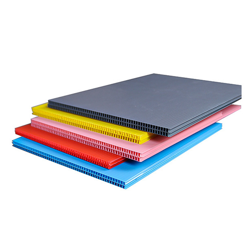 Waterproof Plastic Hollow Sheet 2MM PP Corrugated Board Storage Moving Shipping Box